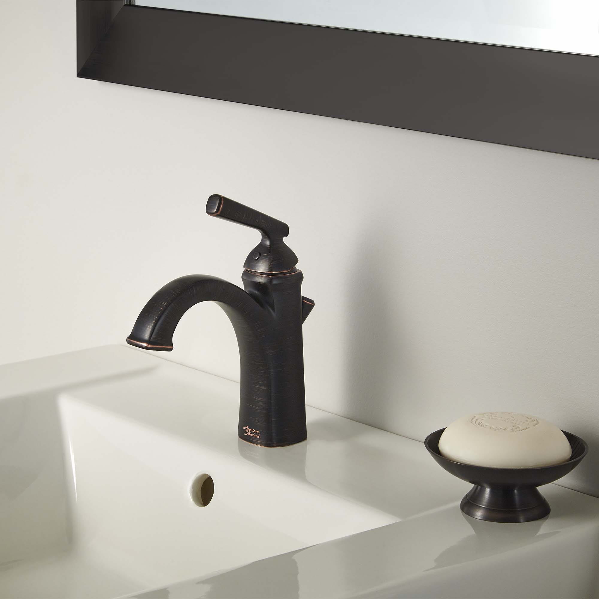 Kirkdale 1-Handle Monoblock Bathroom Sink Faucet